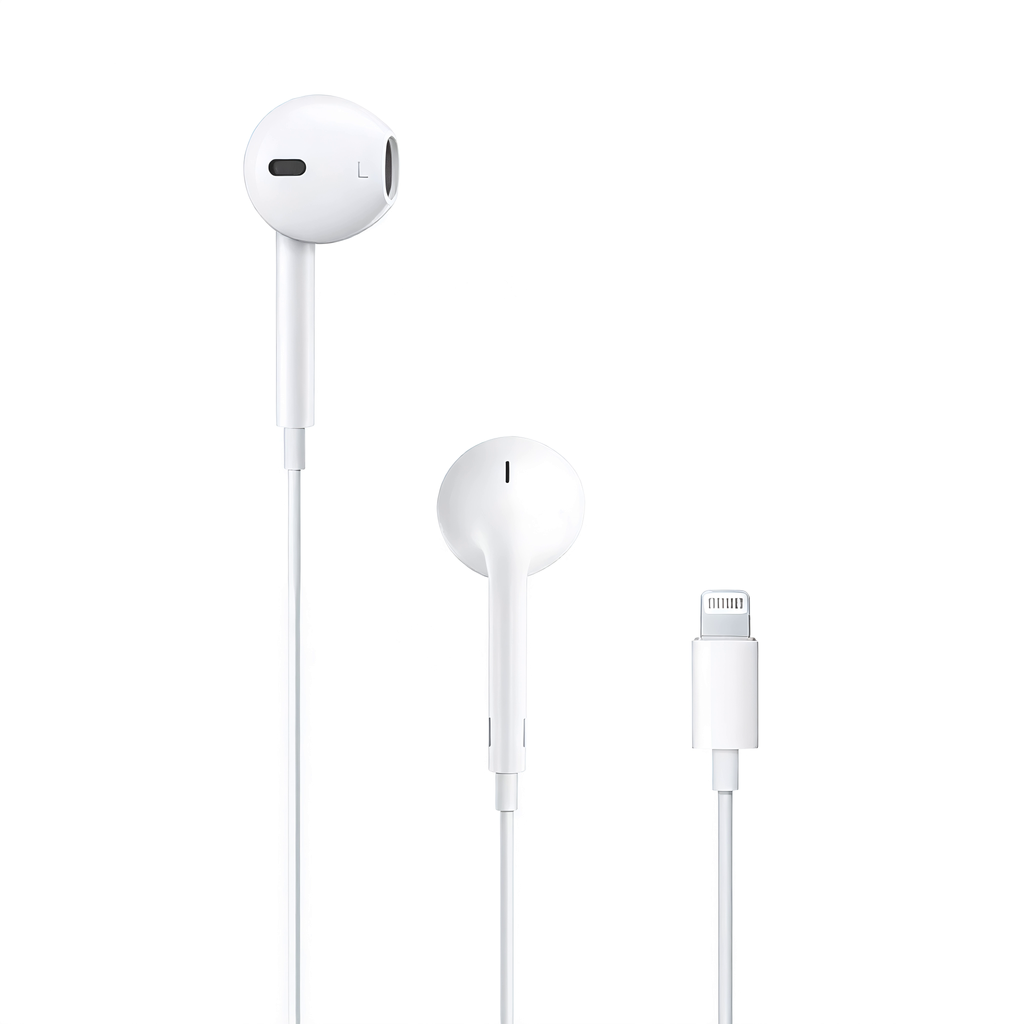 EarPods Apple Originales con Conector Lightning - Blanco